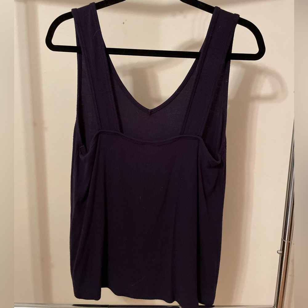 CAbi Black Sleeveless Ribbed Tank Top - Picture 2 of 6